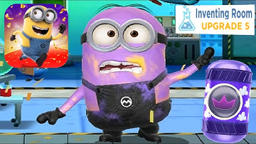 Minion Rush Disguised Costume rare minion Inventing room fullscreen android gameplay walkthrough