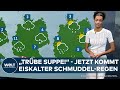 WETTER: Es kommt eine "trübe Suppe"! Eiskalter Regen ereilt Deutschland! Glättegefahr im Norden
