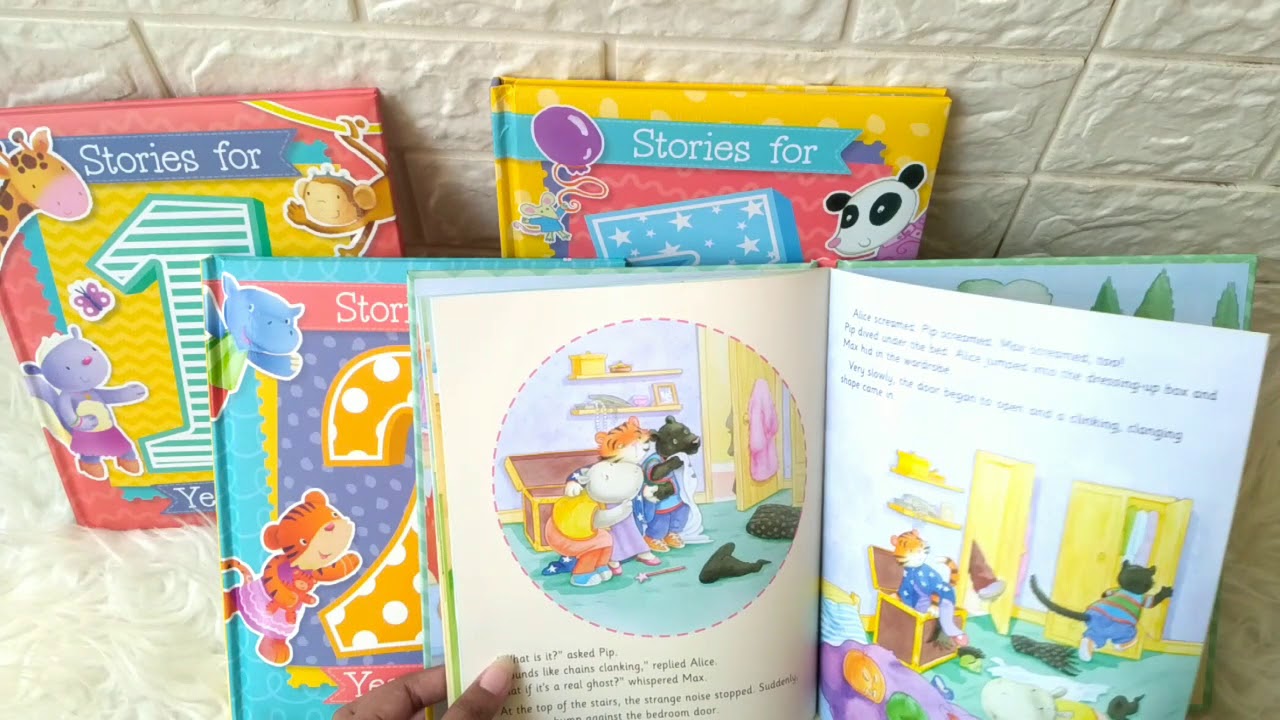 PROMO Paket Hemat 2 buku Stories for 1, 2, 3, 4 Year Olds (bebas pilih ...