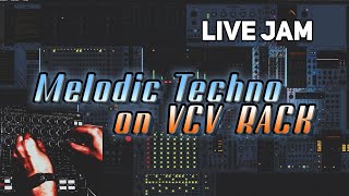 Melodic Techno jam on VCV Rack | LIVE Novation Launch Control XL
