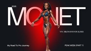 NPC BIKINI BODYBUILDER - PEAK WEEK PART 1