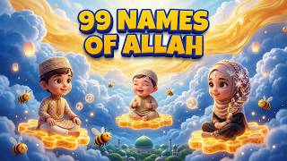 99 Names of Allah for Kids  (Asmaul Husna) 3D Islamic Cartoon Nasheed | أسماء الله الحسنى screenshot 2