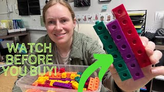 Honest review from a teacher of unifix cubes