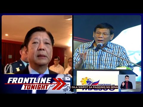 PBBM sa birada ni ex-president Duterte: It&#39;s the fentanyl | Frontline Tonight