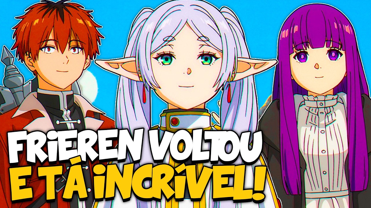 FRIEREN VOLTOU E O ANIME CONTINUA INCRÍVEL COMO SEMPRE! - SOUSOU NO FRIEREN 2 EP 1