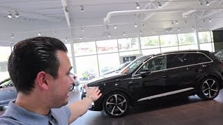2018 Audi Q7 E-tron: Exterior & Interior Tour!