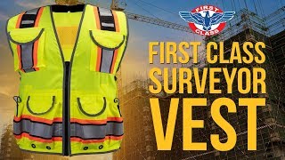 First Class Reflective Surveyors Vest