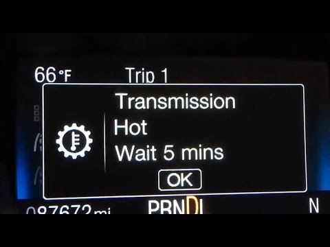 2016 Ford Focus Transmission Overheating