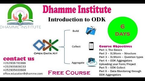 Part 1 Basics to ODK