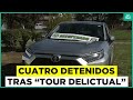 Cuatro detenidos tras operativo por &quot;Tour delictual&quot;