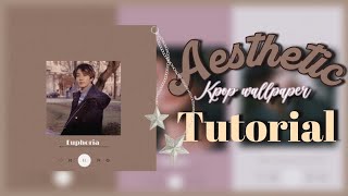 Kpop aesthetic wallpaper tutorial || jungkook edition screenshot 3