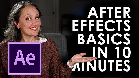 AFTER EFFECTS BEGINNER TUTORIAL 2023 (LESSON 01) How To Create A Youtube Intro With After Effects