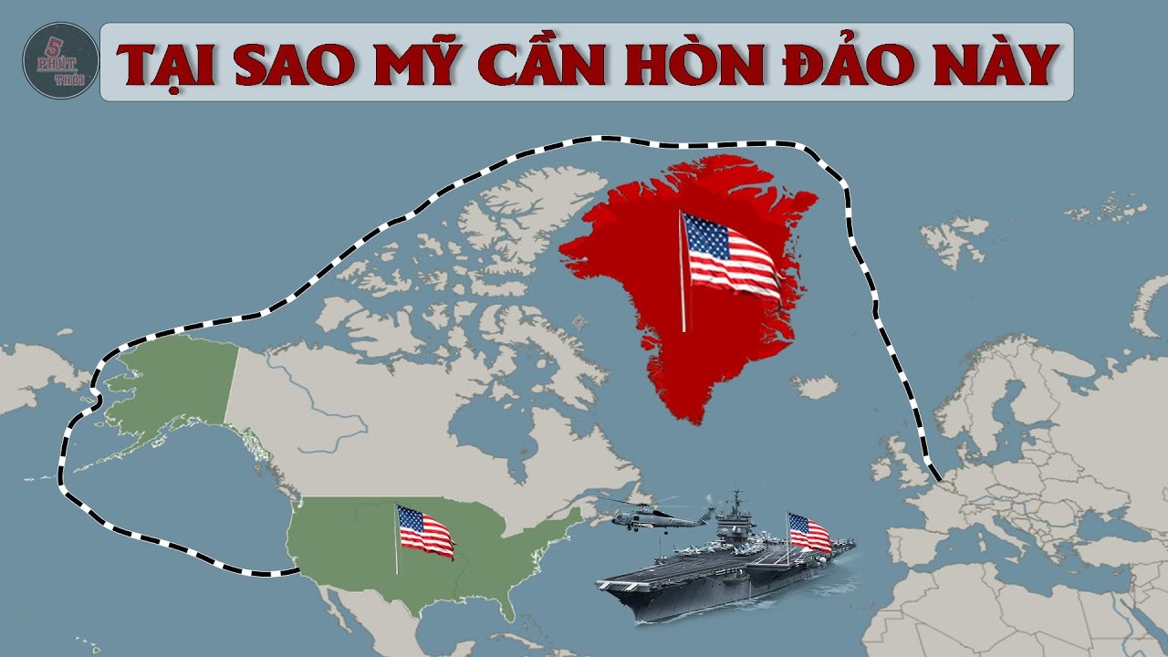 TẠI SAO MỸ LẠI MUỐN LẤY HÒN ĐẢO LỚN NHẤT THẾ GIỚI | Nếu không gây chiến thì phải mất bao nhiêu tiền