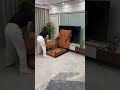 Smart Furniture Ideas! Foldable Sofa Turns Into a Bed. #furniture #home #sofa#homedecor#shorts#viral