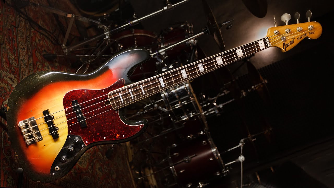 Greco jazz bass 
