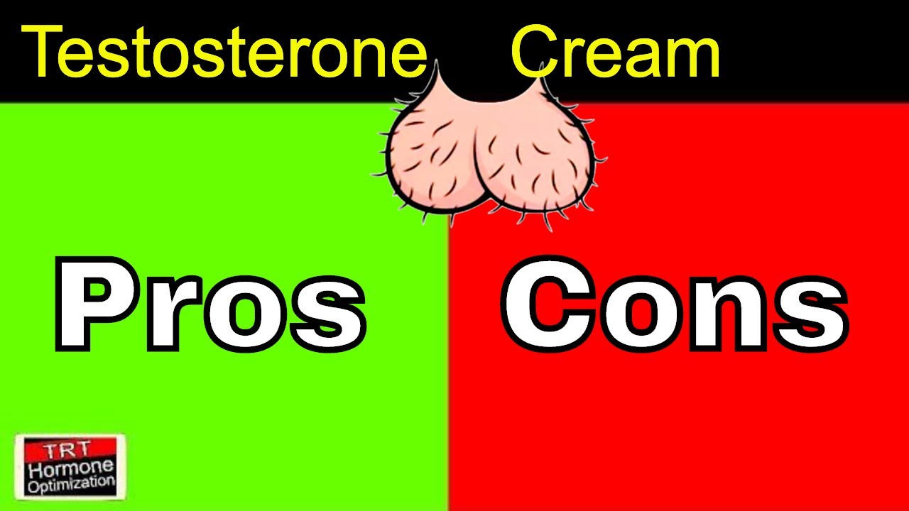 Scrotal Application Of Testosterone Cream Pros and Cons YouTube