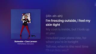 Pinkpantheress Stateside Ft. Zara Larsson Lyrics Str8Lyrical