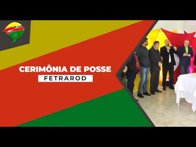 CONFIRA O VÍDEO DA POSSE DA NOVA DIRETORIA DA FETRAROD