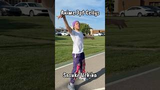 Anime 3pt Cellys 🔥 #anime #naruto #onepunchman #theeminenceinshadow #basketball #sasuke #genos