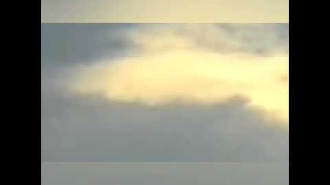 UFO Mother Ship Hidden in Clouds North Carolina