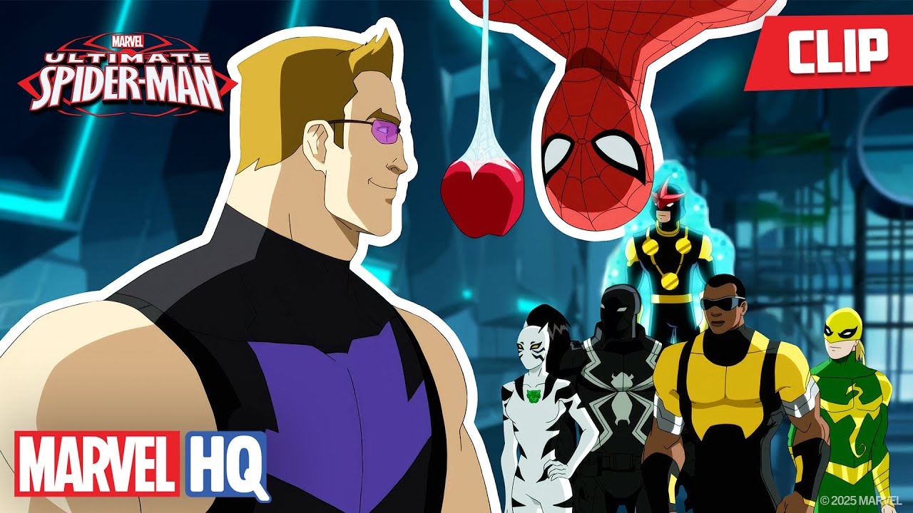 Shield Academy Spider-Man attends S.H.I.E.L.D. Academy 🍎🏫 | Ultimate Spider-Man ...