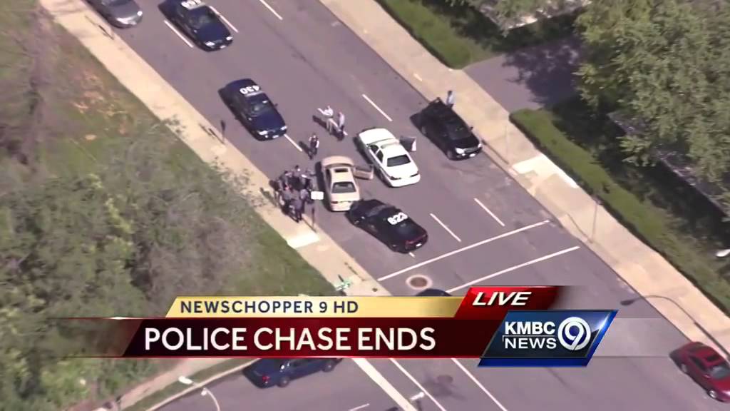 3 in custody after police chase ends downtown - YouTube