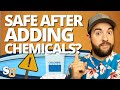 How Long To WAIT To Swim After Adding POOL CHEMICALS How Long To WAIT To Swim After Adding POOL CHEMICALS