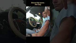 Hero Cop Saves Brave Kid from Kidnapper! 😲