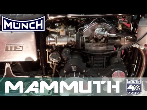 MUNCH MAMMUTH 1200cc walkaround #vintagestyle #oldtimer