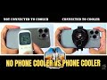 Iphone 15 pro max pubg phone cooler vs no phone cooler