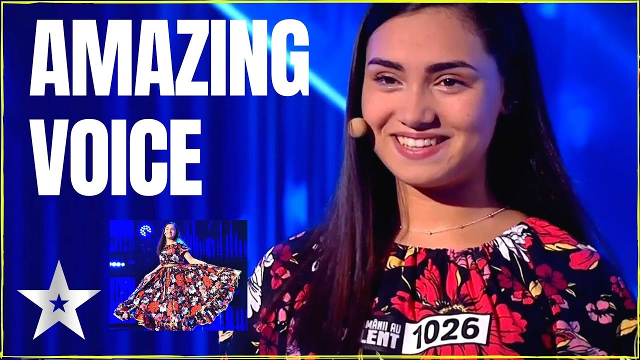 Amazing Voice! Ela Trandafir | Un copil de zece, foarte talentat, numai la Românii au Talent!