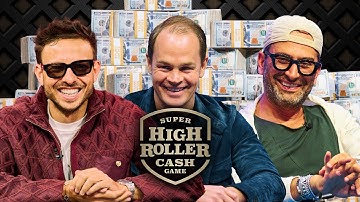 The BIGGEST Cash Game in Las Vegas with Antonio Esfandiari & Andrew Robl!