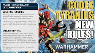 New Tyranid Codex Detachments Rules! Vanguard Onslaught Looks GREAT?! | Warhammer 40k
