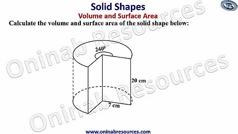 Volume and Surface Area of Solid shapes 2