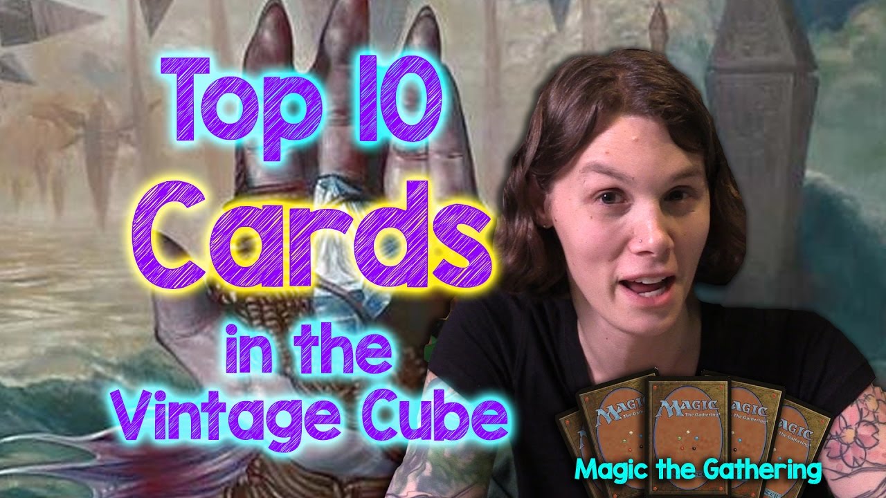 Top 10 BEST Cards to Draft in the MTGO Vintage Cube for Magic The The  Gathering