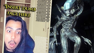 Some Alien Isolation Gameplay With My Scary Face In It...