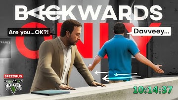 Can You Beat GTA V Without Ever Moving Forward? Part 3