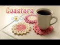 Crochet Drink Coaster Pattern - How to Crochet a Classic Round Motif