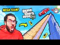 🔥 MEGA RAMP in GTA 5 😂 | Hitesh KS