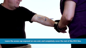 How to Wrap a PICC/IV Line for Showering | SealSkin Medical Wrap (NEW)