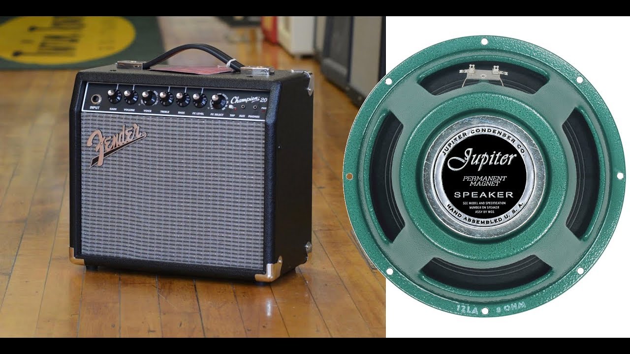 fender champion 40 speaker