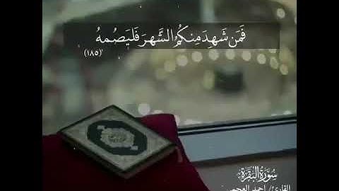 قرآن كريم بصوت القارئ الشيخ احمد العجمي || حالات واتس اب || قرآن كريم ❤ ❤