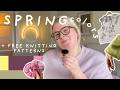 Frühling auf den Nadeln, Strickinspo🌷Trendfarben 2026 &amp; kostenlose Strickanleitungen!Spring knitting