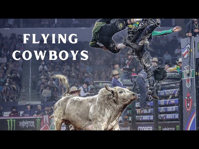 WRECK! These Cowboys Were Sent FLYING class=