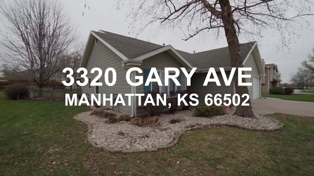 Home for Sale 3320 Gary Avenue, Manhattan KS YouTube