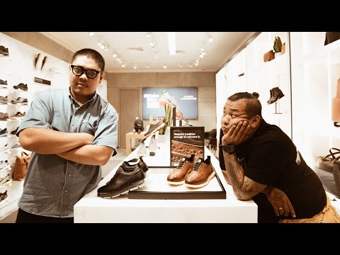 LẦN ĐẦU MANG GIÀY TÂY - Nam Phạm và Trần Long FapTV Mua Sắm ở GrandShop Cole Haan Việt Nam