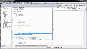 Tutoriale Video C++ nr. 38 despre constructori codul din clase si cel din headere