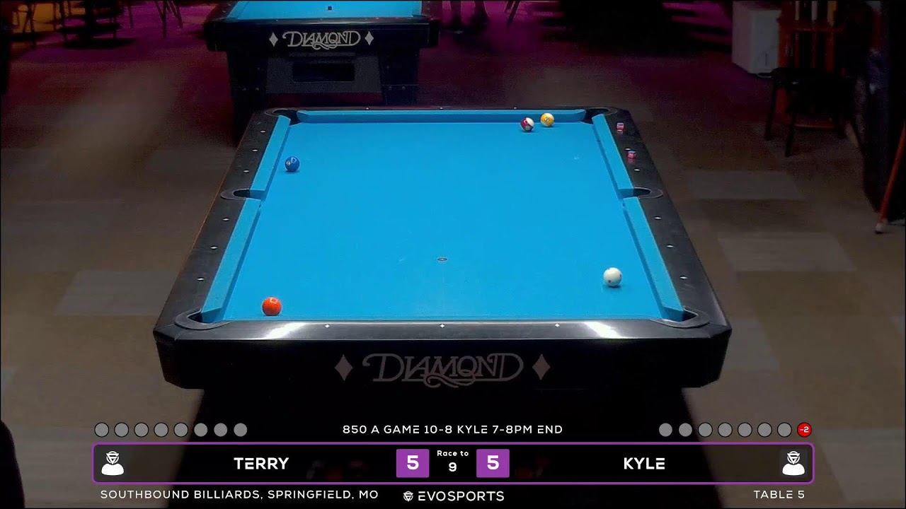 TERRY vs KYLE - SOUTHBOUND BILLIARDS - TABLE 5 | EvoSports