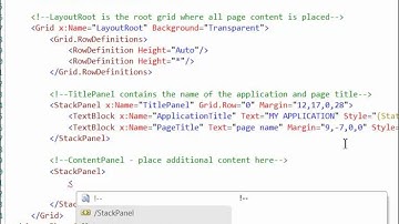 Basics of XAML