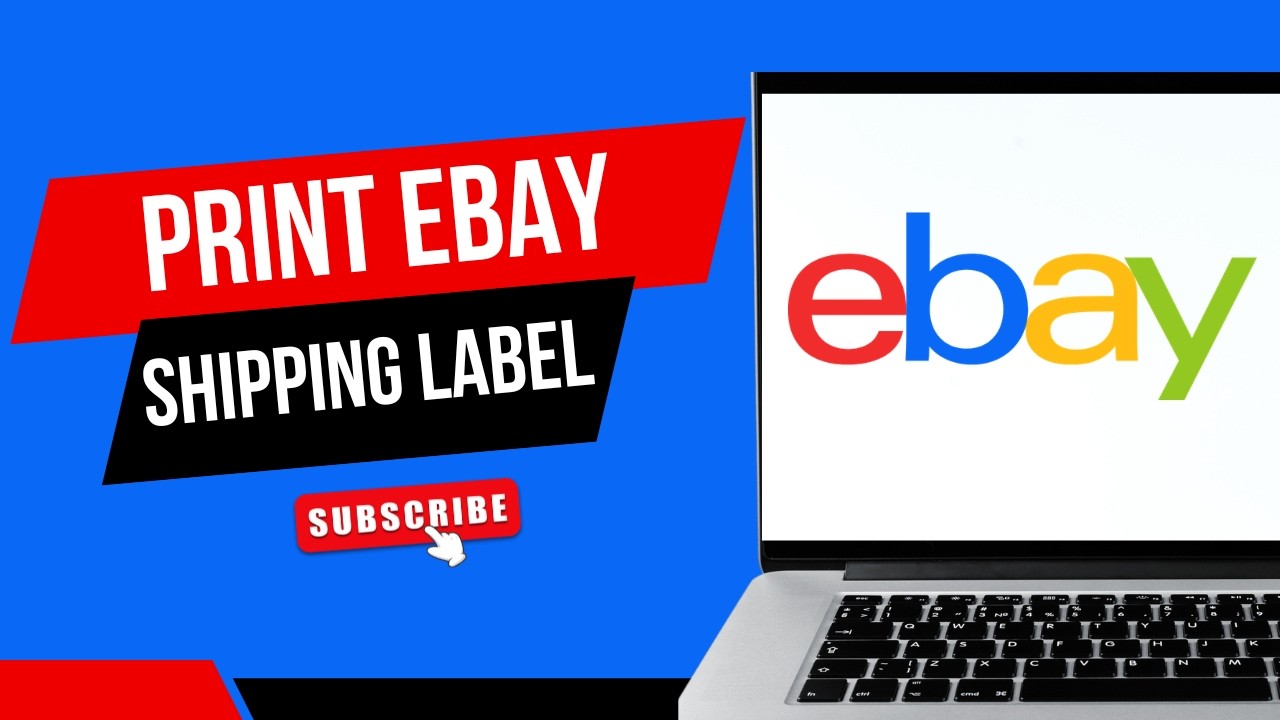 Ebay Shipping Label Example How to Print an eBay Return Shipping Label - YouTube